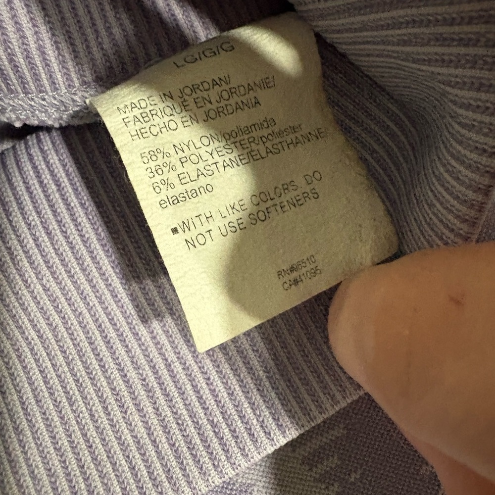 Under Armour Lavender Patterned Leggings - Picture 2 of 6